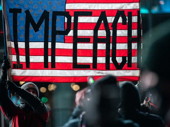 Plan para segundo juicio político a Trump gana apoyo