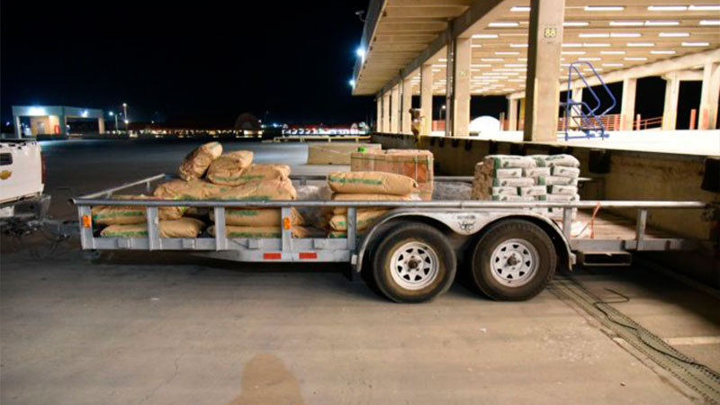 Agentes fronterizos decomisan 991 kilos de estupefacientes en Puente Internacional Colombia-Solidaridad