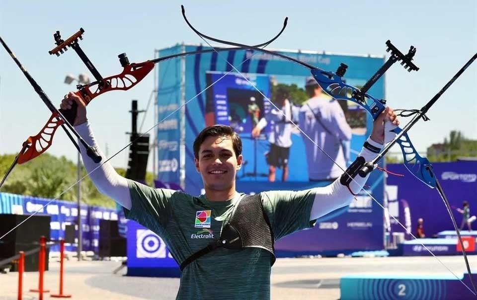 Se cuelga Matías Grande medalla de oro en España