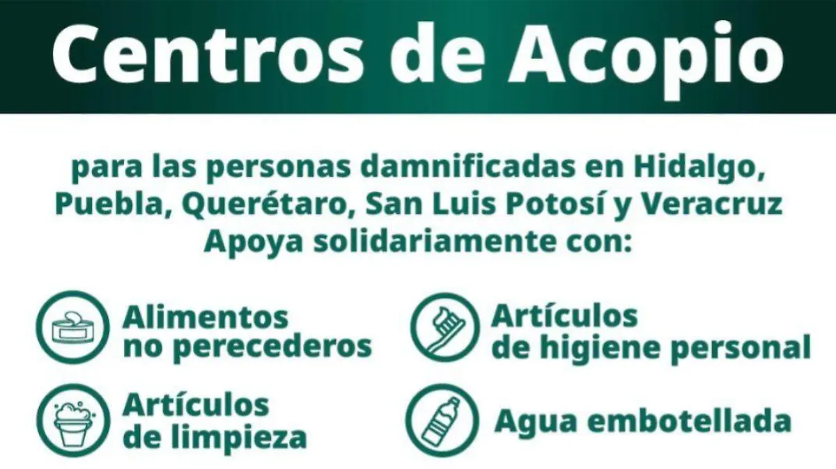 Instala IMSS Chihuahua centros de acopio en apoyo a damnificados por inundaciones 